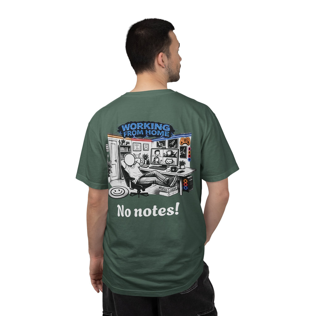 I Survived 2020 — LOCKDOWN S3:E4: "Working From Home" Unisex Garment-Dyed T-shirt