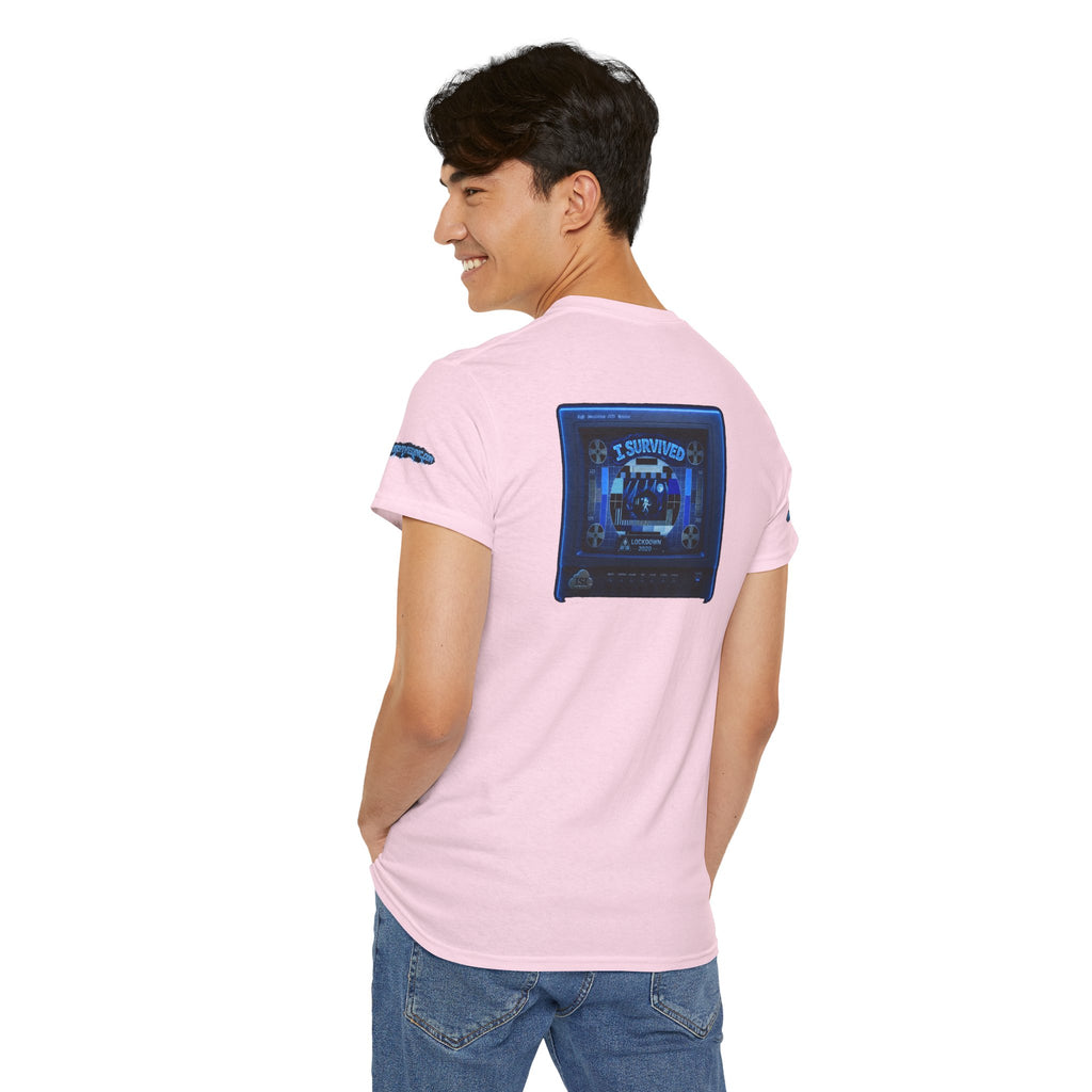 I Survived 2020 — "Please Stand By" Test Pattern Tee Lockdown Special Edition Summer Exclusive Unisex Heavy Cotton Tee