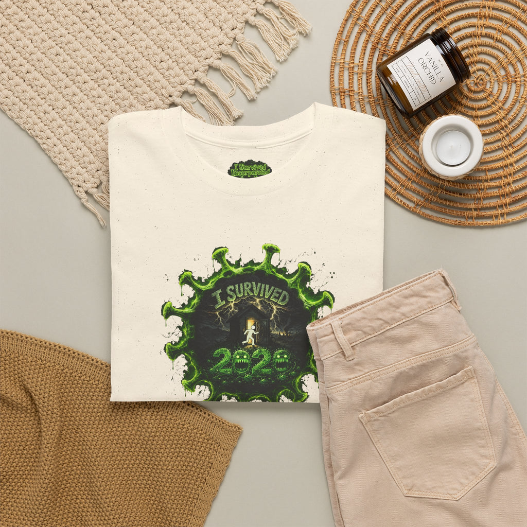 I Survived 2020 — PANDEMIC S1:E3: Director's Cut Special Edition "The Jab!" Unisex Heavy Cotton Tee
