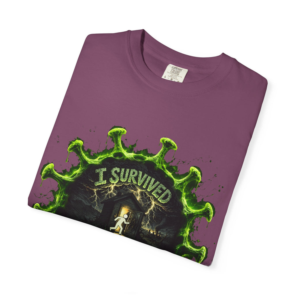 I Survived 2020 — Director's Cut S1:E5 "Delivery Doomsday" | Pandemic Edition Unisex Garment-Dyed T-shirt