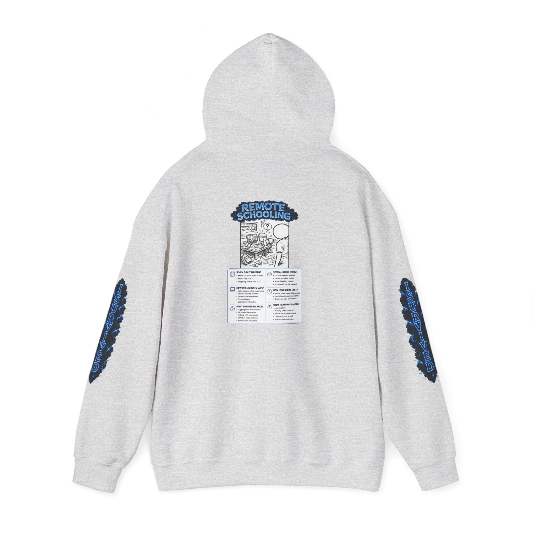 I Survived 2020 — LOCKDOWN S3:E3: Director's Cut "Remote Schooling" Hoodie