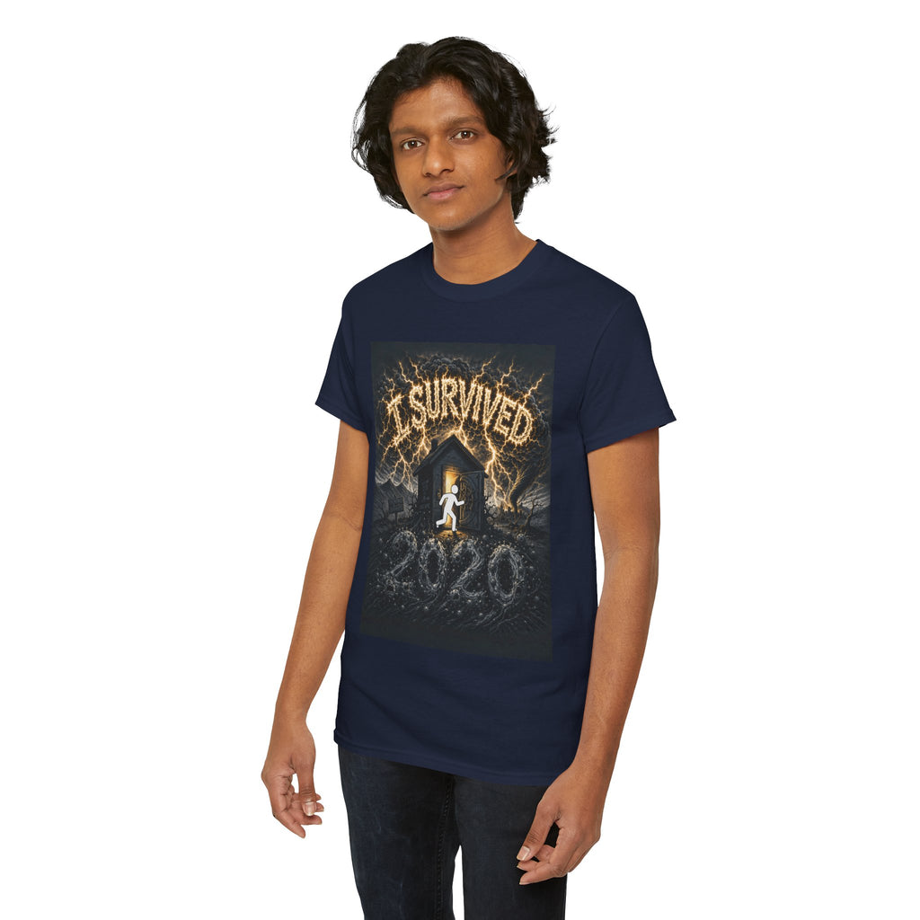 I Survived 2020 — Original PILOT Design Unisex Heavy Cotton Tee
