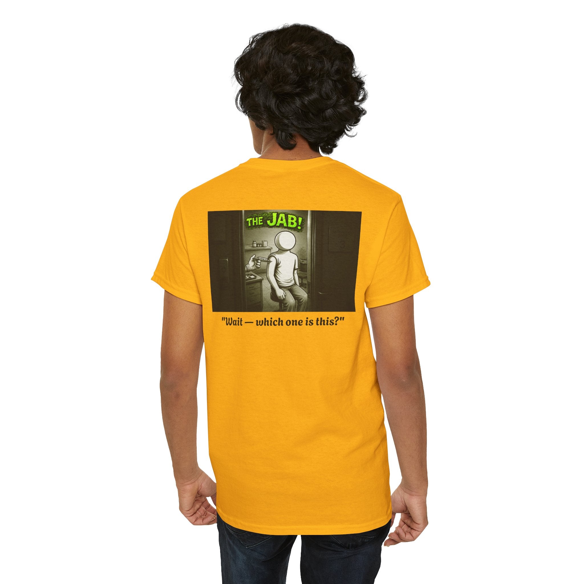 Sobreviví al 2020 — T1:E3 "¡La vacuna!" | Camiseta unisex de algodón grueso Edición Pandemia