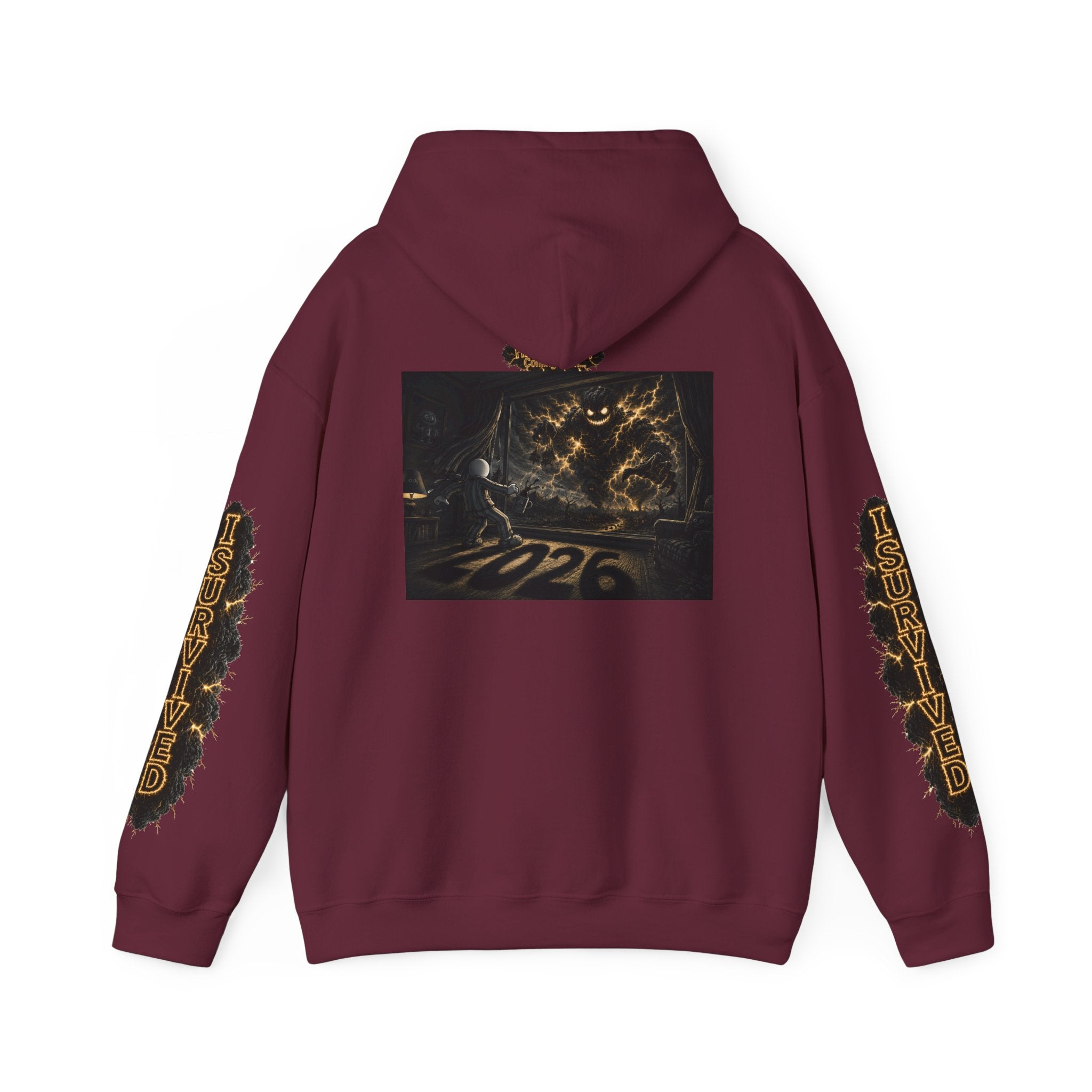Copy of I Survived Incorporated Hoodie Sweatshirt – Original Design Teaser