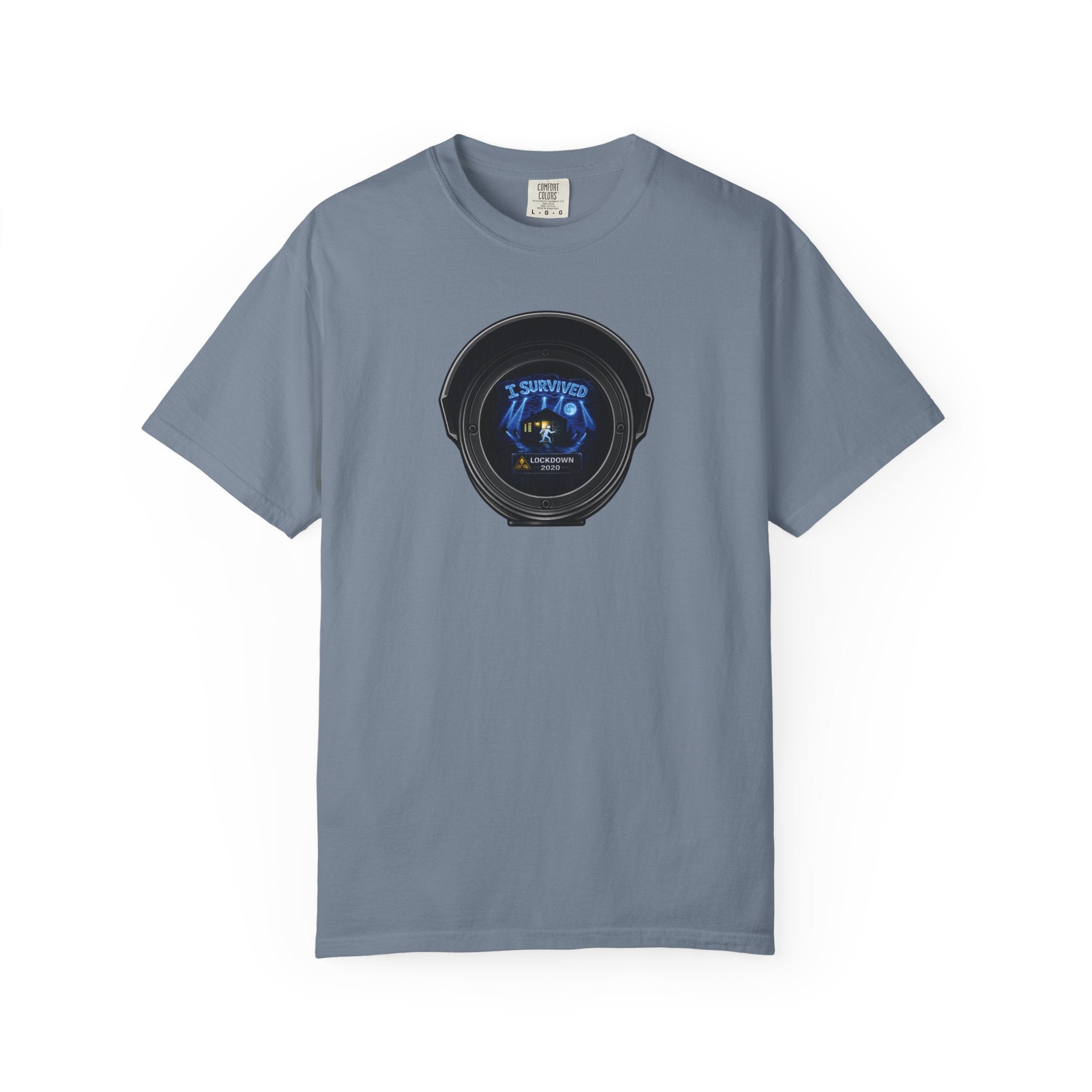 I Survived 2020 —  LOCKDOWN S3:E3: Director's Cut "Remote Schooling" Unisex Garment-Dyed T-shirt