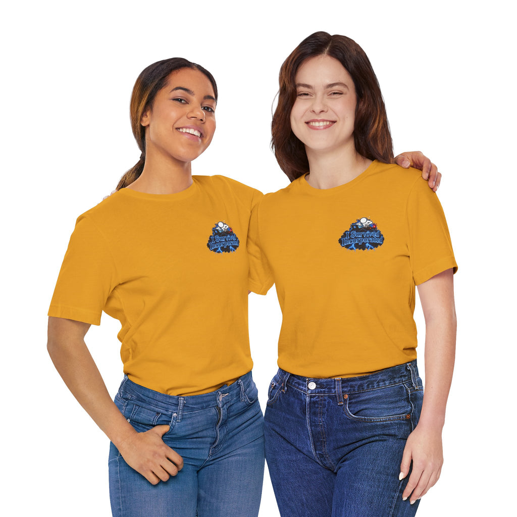I Survived 2020 — "Please Stand By" Test Pattern Tee Lockdown Summer Exclusive Unisex Jersey Short Sleeve Tee