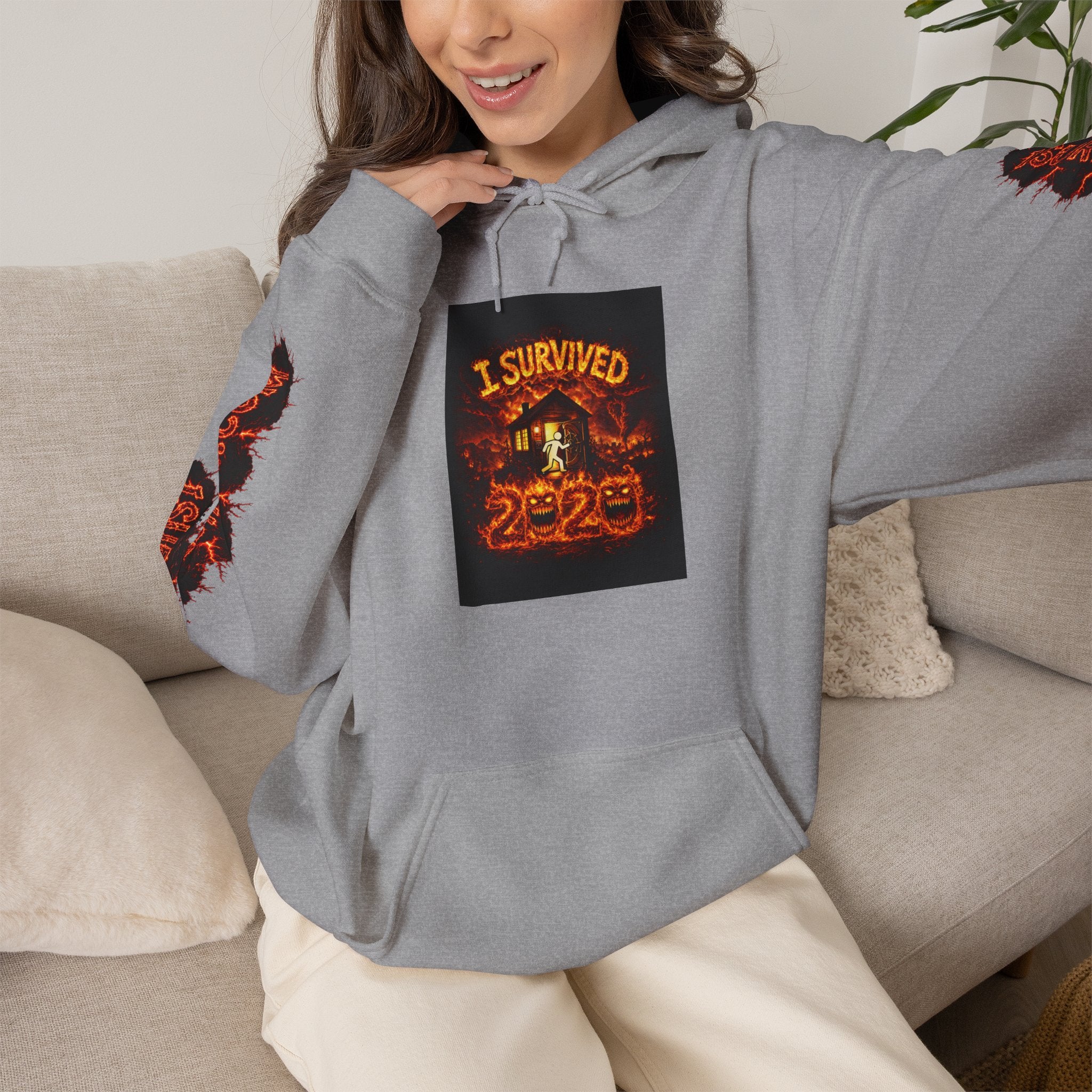I Survived 2020 — WILDFIRES S2:E3: "The California Wildfires" Memorial Hoodie
