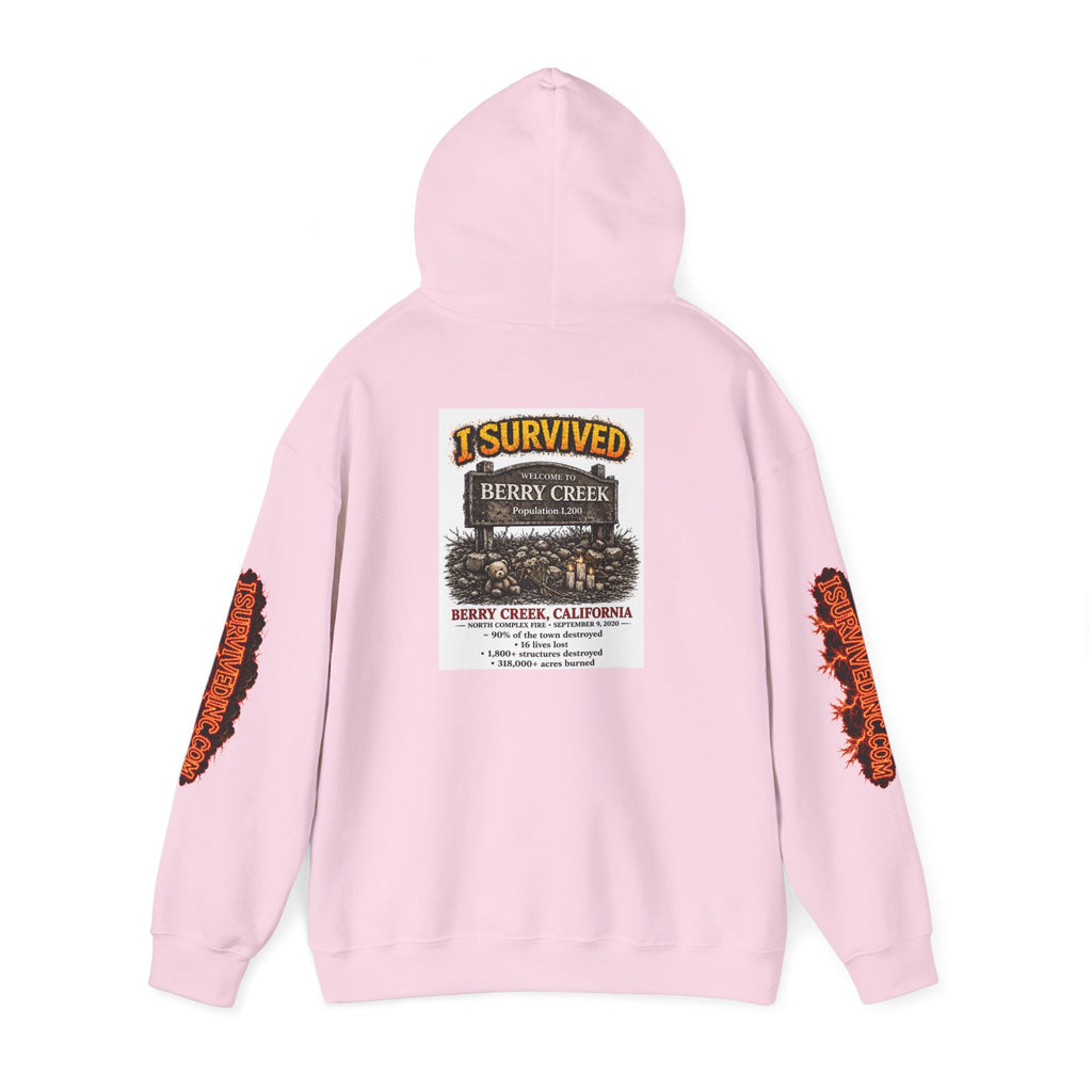 I Survived 2020 — S2:E1 "Berry Creek" | Wildfire Edition Memorial Hoodie Sweatshirt