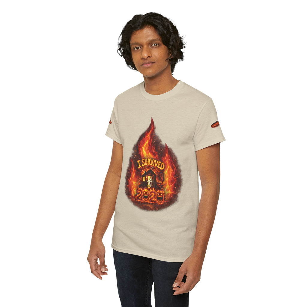 I Survived 2020 — Director's Cut S2:E1 "Berry Creek" | Wildfire Edition Memorial Unisex Heavy Cotton Tee (SPECIAL EDITION)