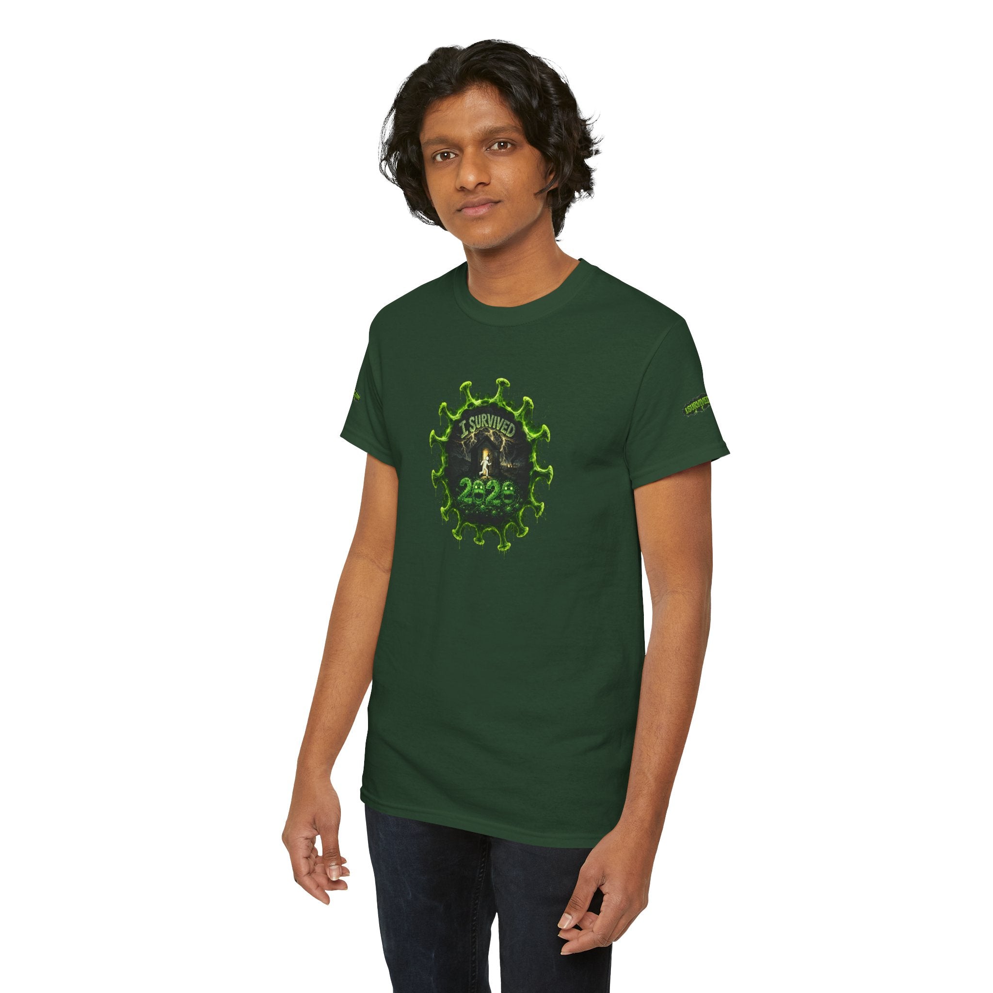 I Survived 2020 — PANDEMIC S1:E5: Director's Cut Special Edition "Delivery Doomsday" Unisex Heavy Cotton Tee