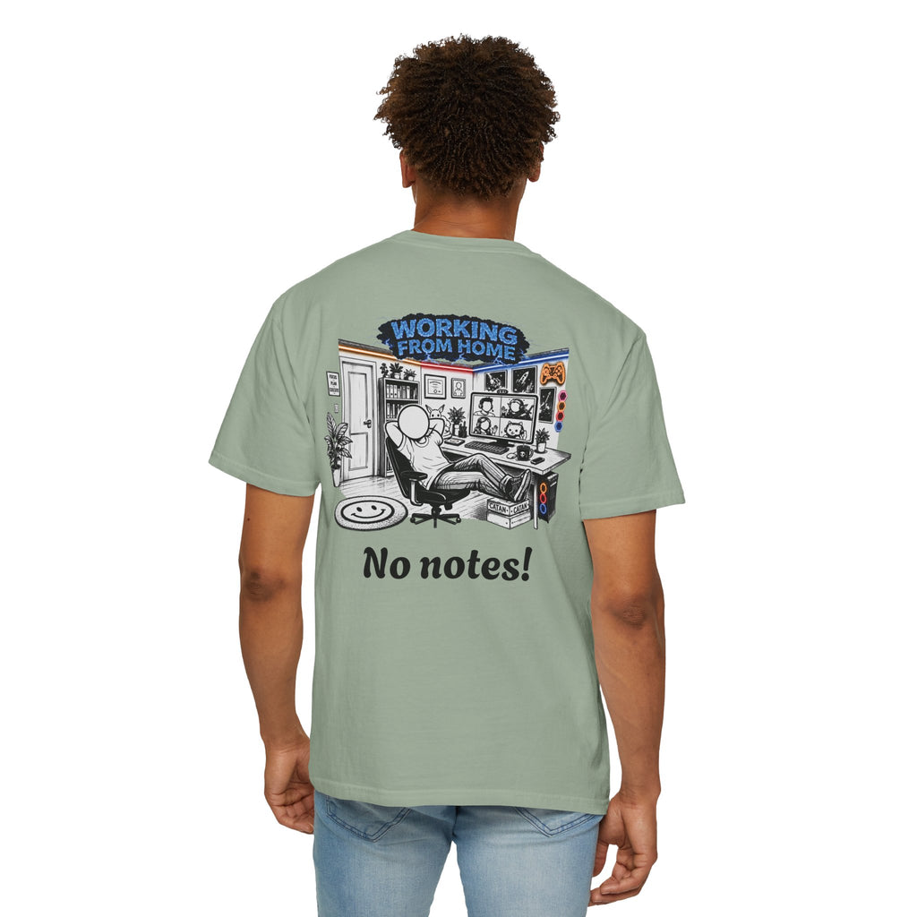 I Survived 2020 — LOCKDOWN S3:E4: "Working From Home" Unisex Garment-Dyed T-shirt
