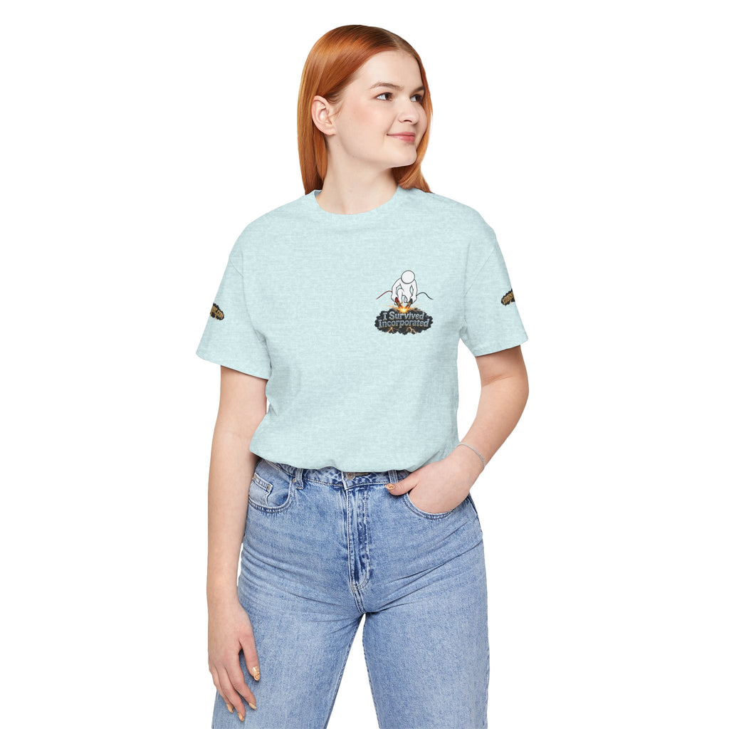 I Survived 2020 — "Please Stand By" Test Pattern Tee Special Edition Summer Premier Unisex Jersey Short Sleeve Tee