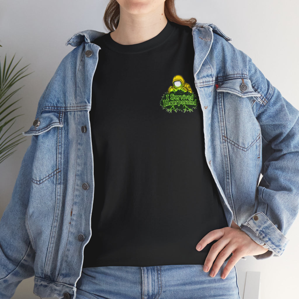 I Survived 2020 — "Please Stand By" Test Pattern Toxic Signal Tee Summer Premiere Unisex Heavy Cotton Tee