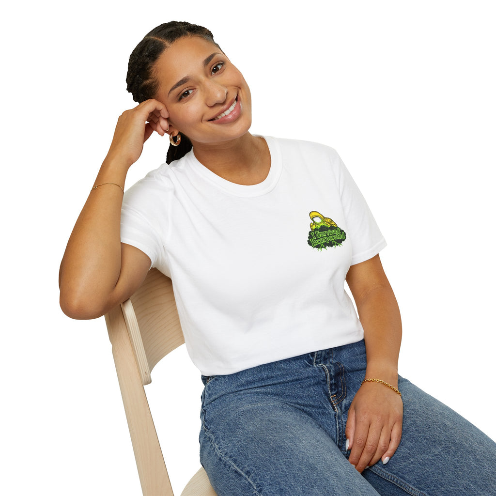 I Survived 2020 — "Please Stand By" Test Pattern Toxic Signal Tee Summer Premiere Unisex Softstyle T-Shirt