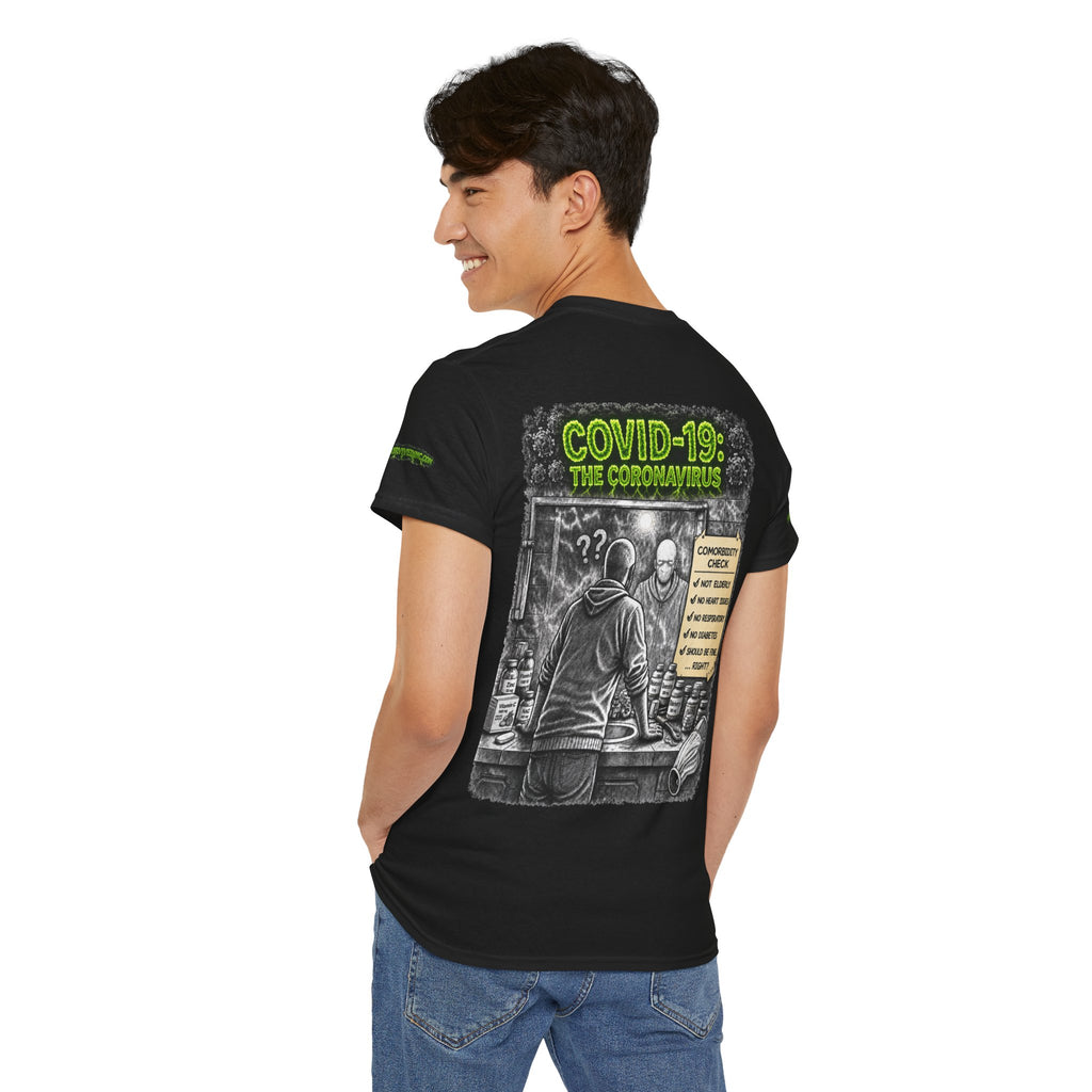 I Survived 2020 — S1:E1 "COVID-19: The Coronavirus" | Pandemic Edition Unisex Heavy Cotton Tee (SPECIAL EDITION)