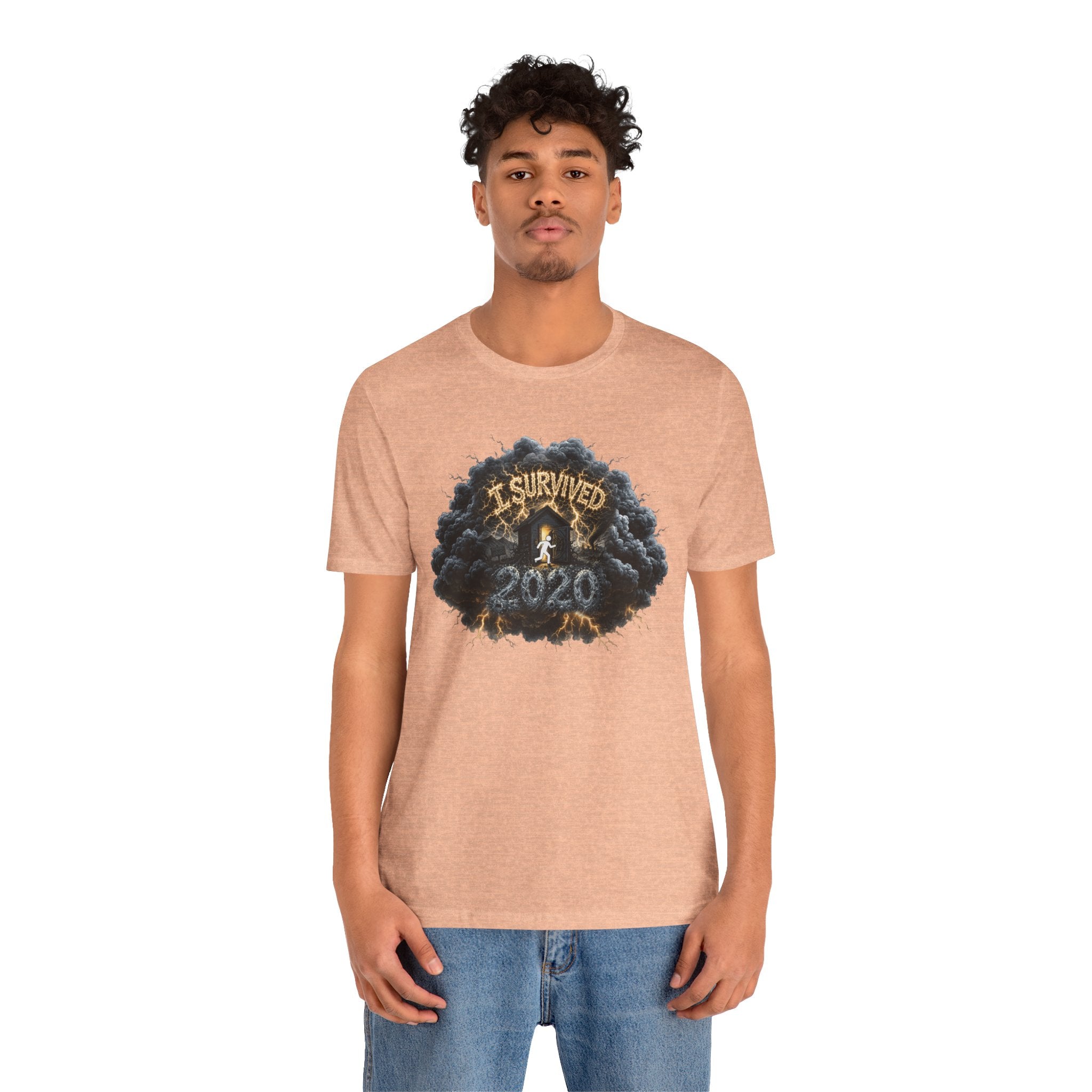 I Survived 2020 — Director's Cut Original Design Teaser Tee | Season 1 Premiere Drop Unisex Jersey Short Sleeve Tee