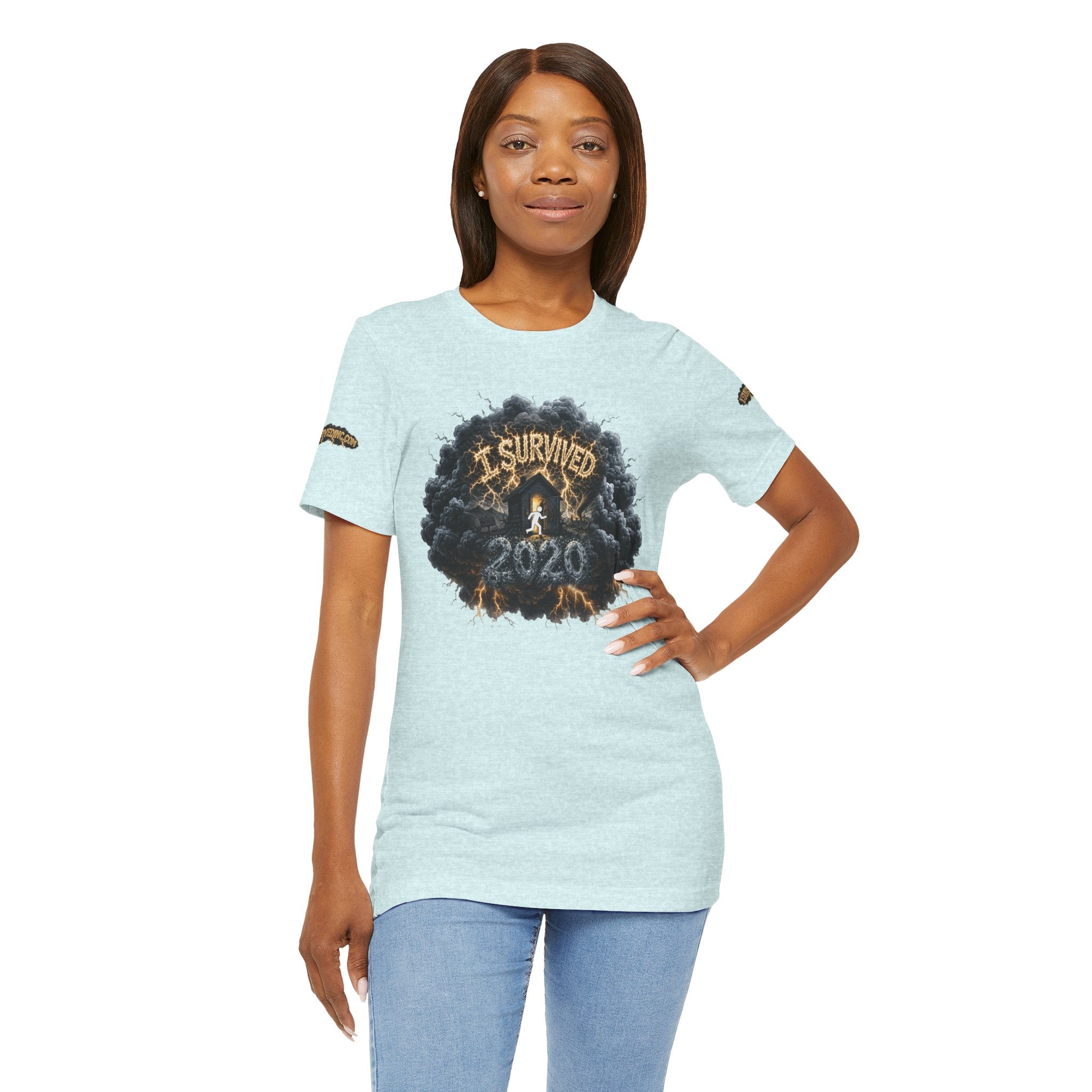 I Survived 2020 — Director's Cut Original Design Teaser Tee | Season 1 Premiere Drop Unisex Jersey Short Sleeve Tee