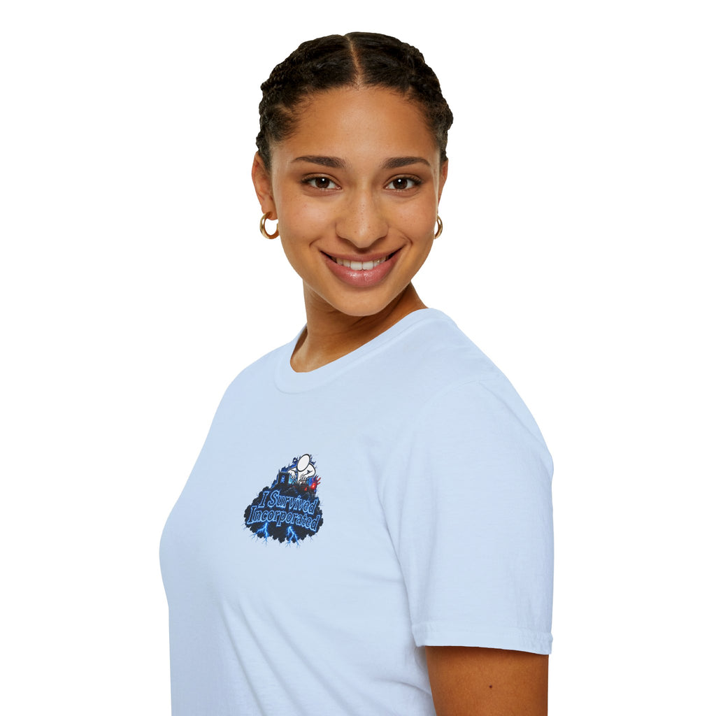 I Survived 2020 — "Please Stand By" Test Pattern Tee Lockdown Edition Summer Exclusive Unisex Softstyle T-Shirt