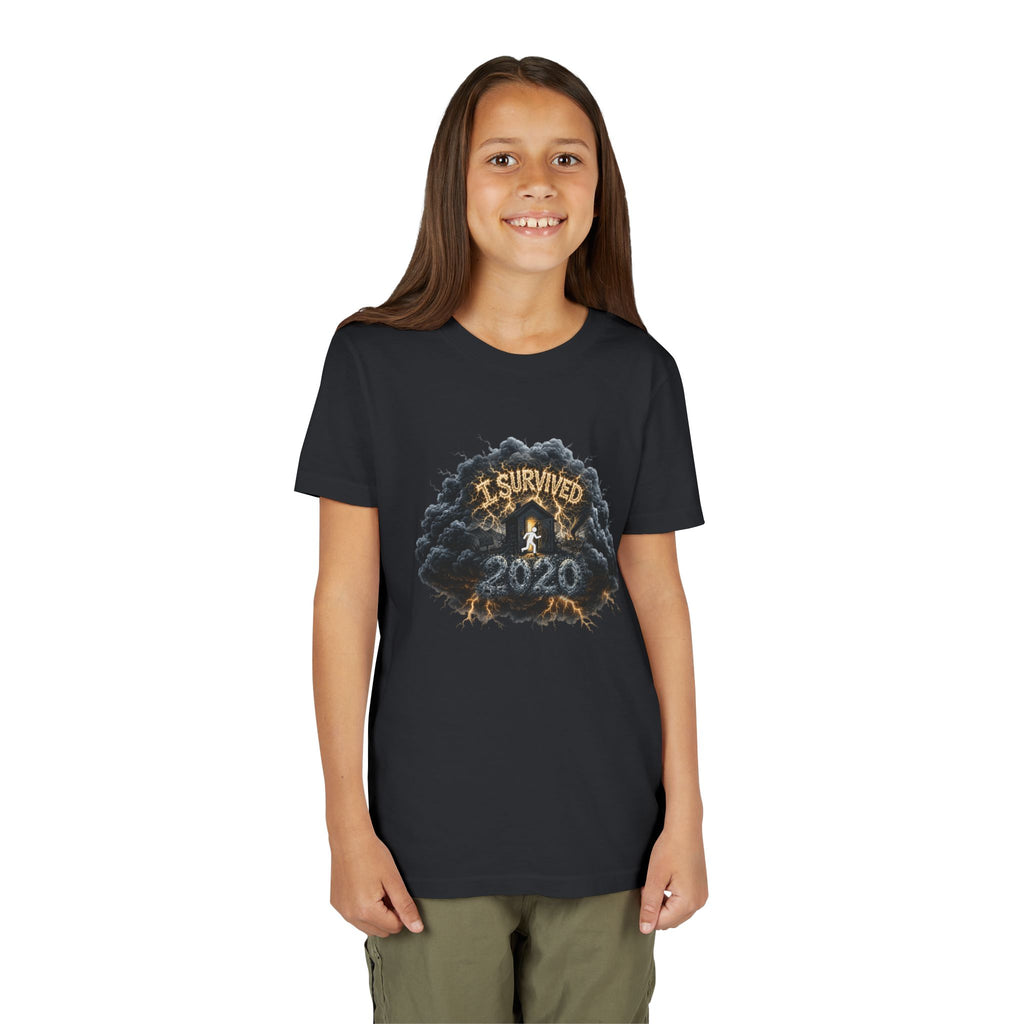 I Survived 2020 — Director's Cut Original Design Teaser Tee | Season 1 Premiere Drop Youth Short Sleeve Tee