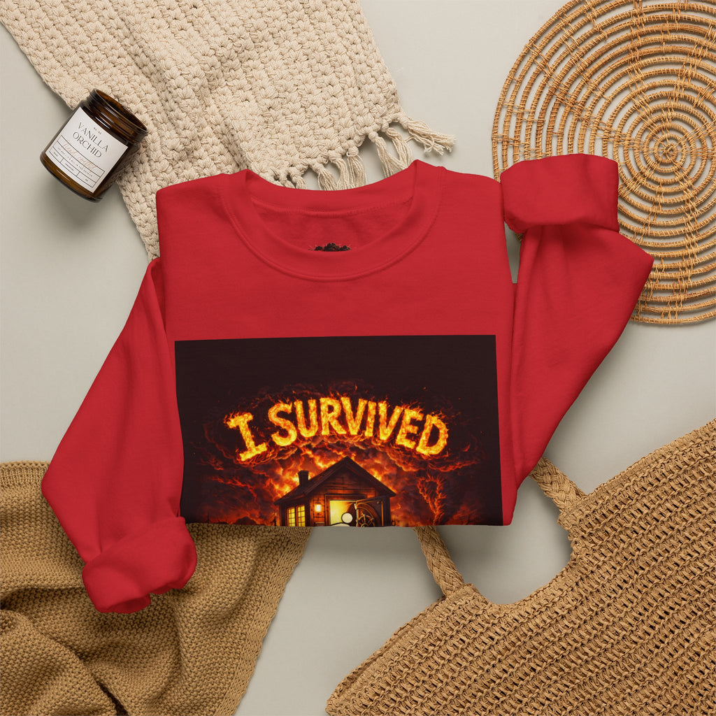 I Survived 2020 — WILDFIRES S2:E1: "Berry Creek" Memorial Unisex Heavy Blend™ Crewneck Sweatshirt