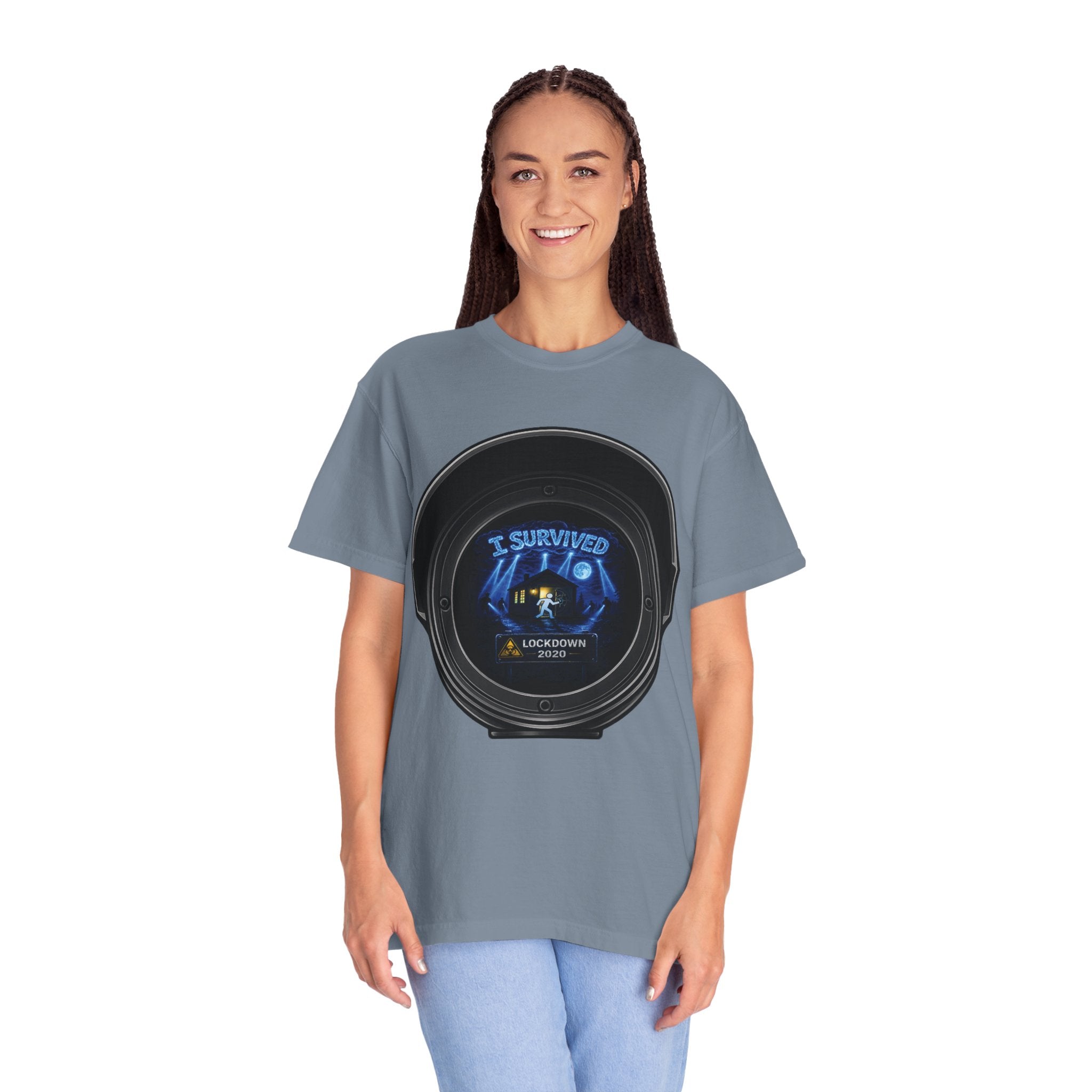 I Survived 2020 — Director's Cut S3:E2 "Dating Under Lockdown" | Lockdown Edition Documentary Unisex Garment-Dyed T-shirt