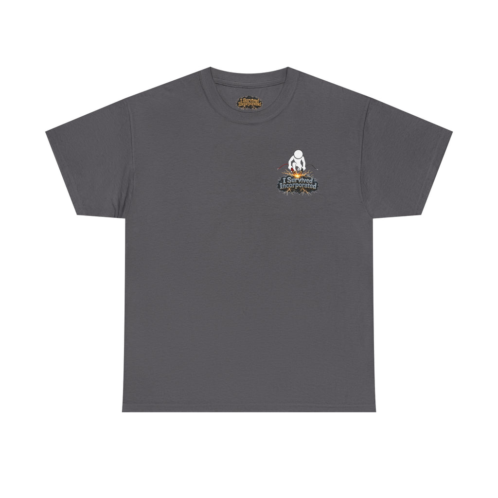 I Survived 2020 — "Please Stand By" Test Pattern Tee Summer Premier Unisex Heavy Cotton Tee