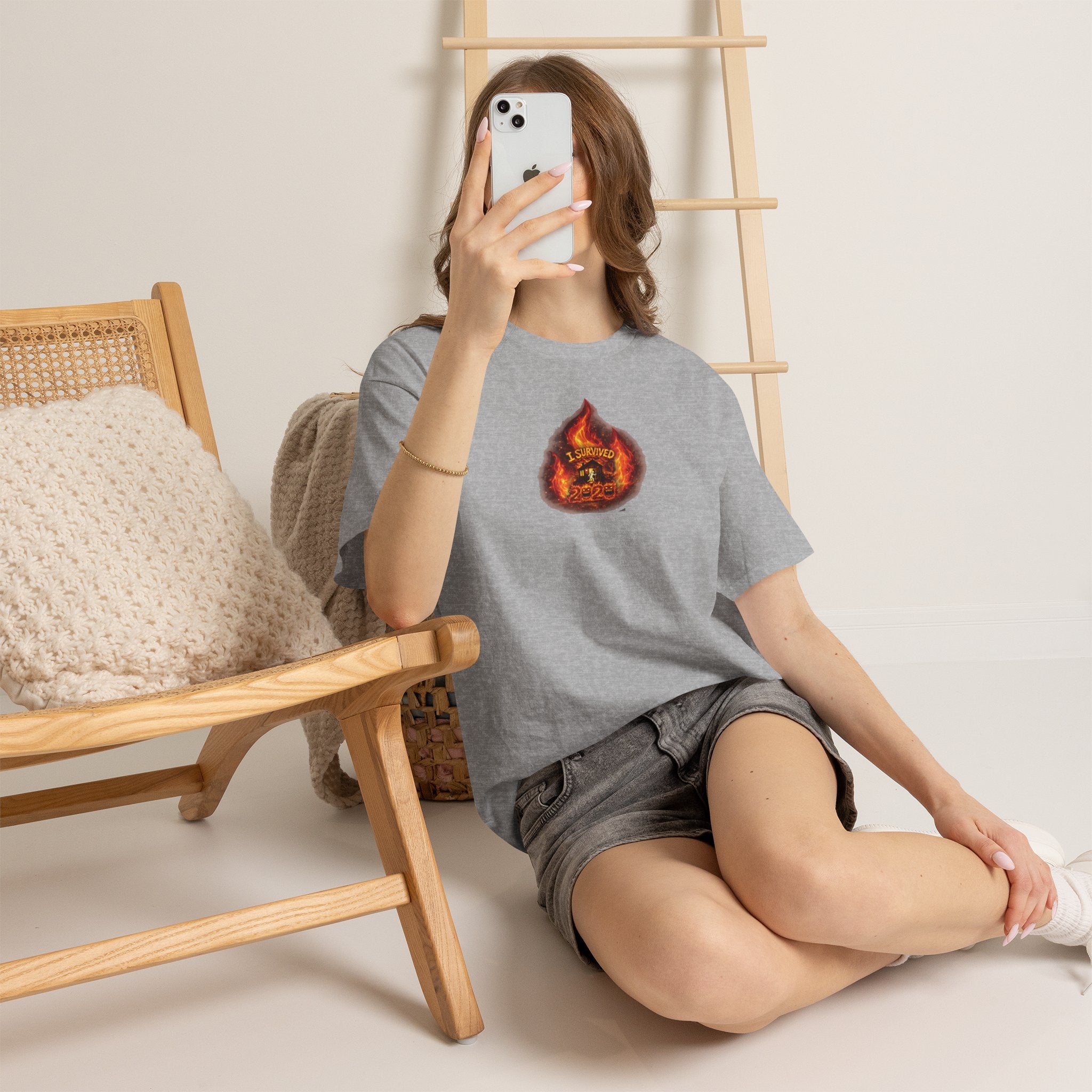 I Survived 2020 — WILDFIRES S2:E1: Director's Cut "Berry Creek" Memorial Unisex Heavy Cotton Tee