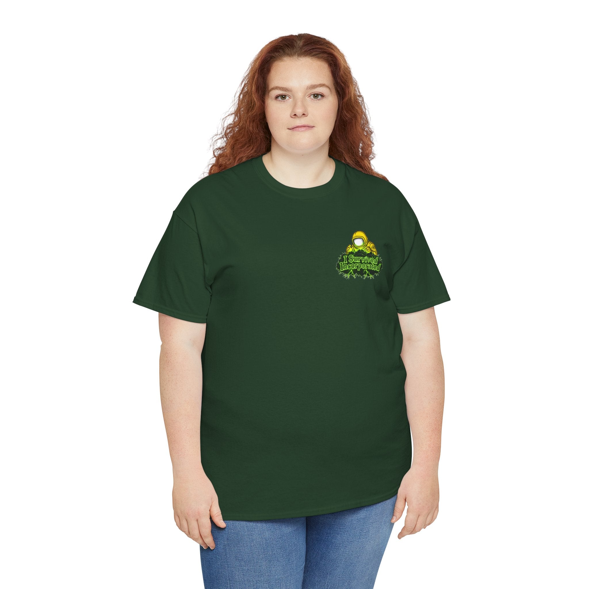 I Survived 2020 — "Please Stand By" Test Pattern Toxic Signal Tee Summer Premiere Unisex Heavy Cotton Tee