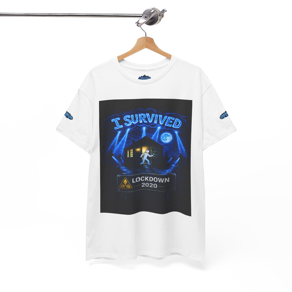J'ai survécu à 2020 — S3:E1 « Quarantaine » | T-shirt unisexe en coton épais édition Confinement (ÉDITION SPÉCIALE)