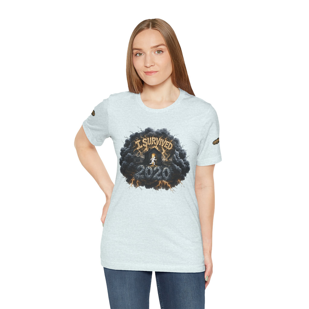I Survived 2020 — Director's Cut Original Design Teaser Tee | Season 1 Premiere Drop Unisex Jersey Short Sleeve Tee