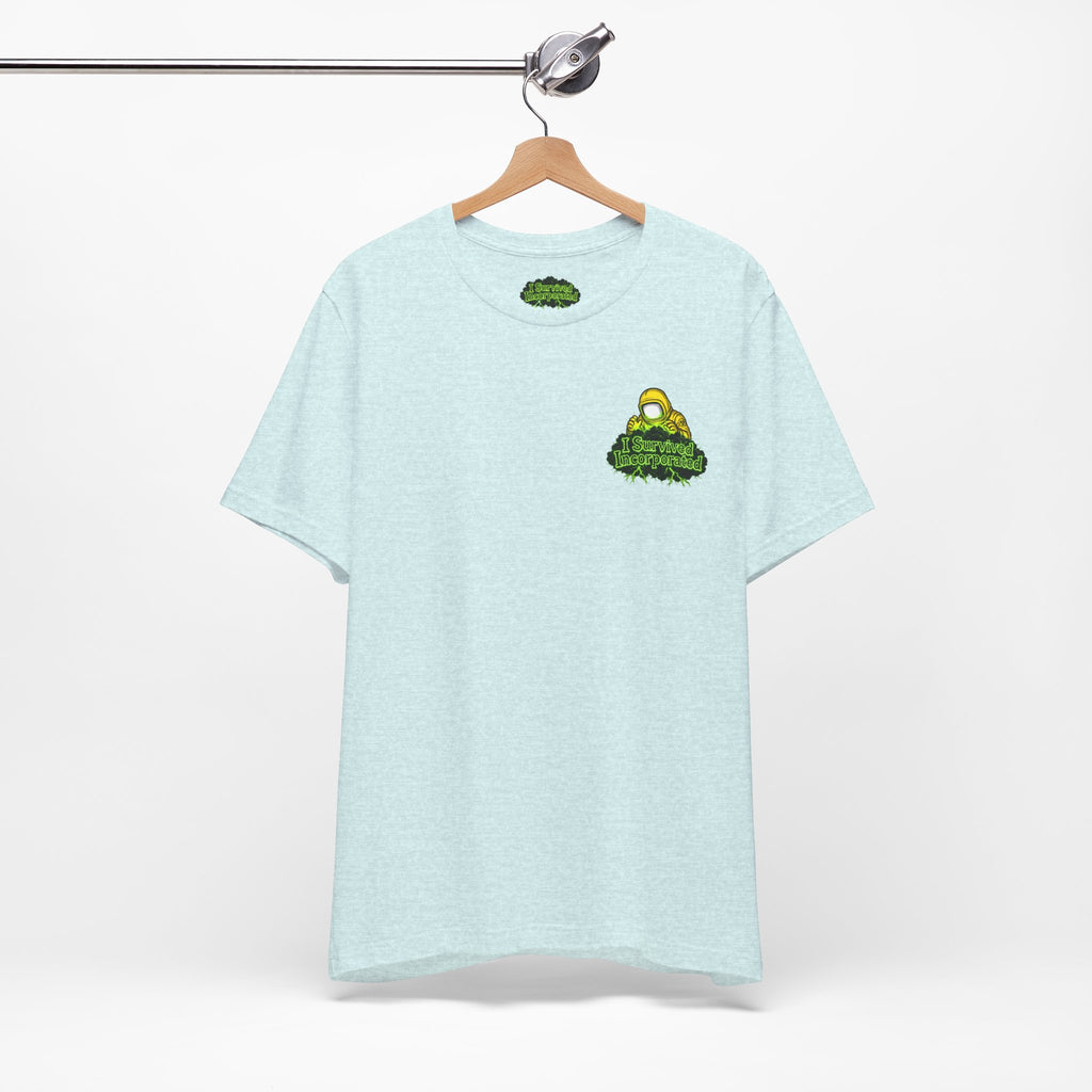 I Survived 2020 — "Please Stand By" Test Pattern Toxic Signal Tee Summer Premiere Unisex Jersey Short Sleeve Tee