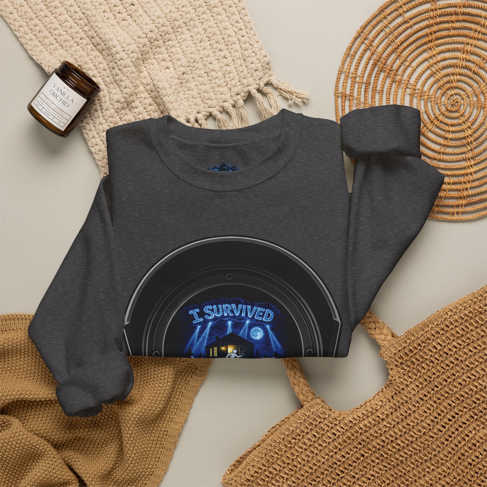 I Survived 2020 — Director's Cut S3:E4 "Working From Home" | Mid-Season Finale Pt. 1 | Lockdown Edition Documentary Unisex Heavy Blend™ Crewneck Sweatshirt