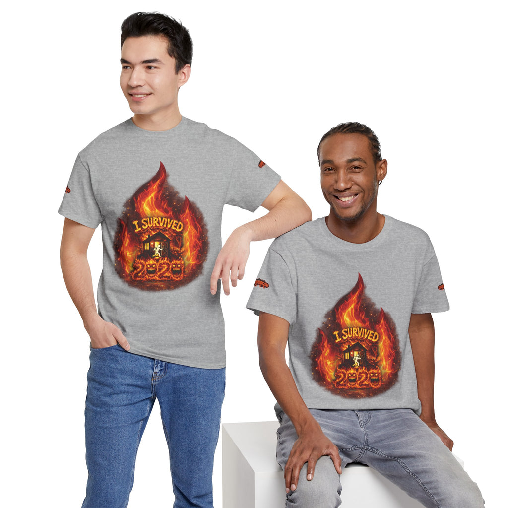 I Survived 2020 — Director's Cut S2:E1 "Berry Creek" | Wildfire Edition Memorial Unisex Heavy Cotton Tee (SPECIAL EDITION)