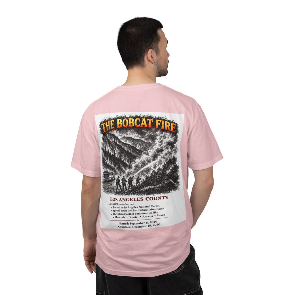 I Survived 2020 — S2:E2 "The Bobcat Fire" | Wildfire Edition Memorial Unisex Garment-Dyed T-shirt