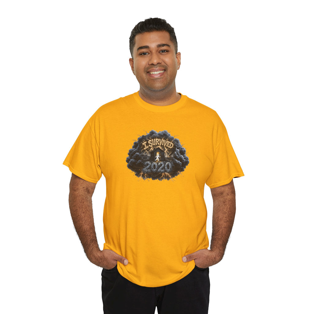 I Survived 2020 — Original PILOT Design: Director's Cut Unisex Heavy Cotton Tee