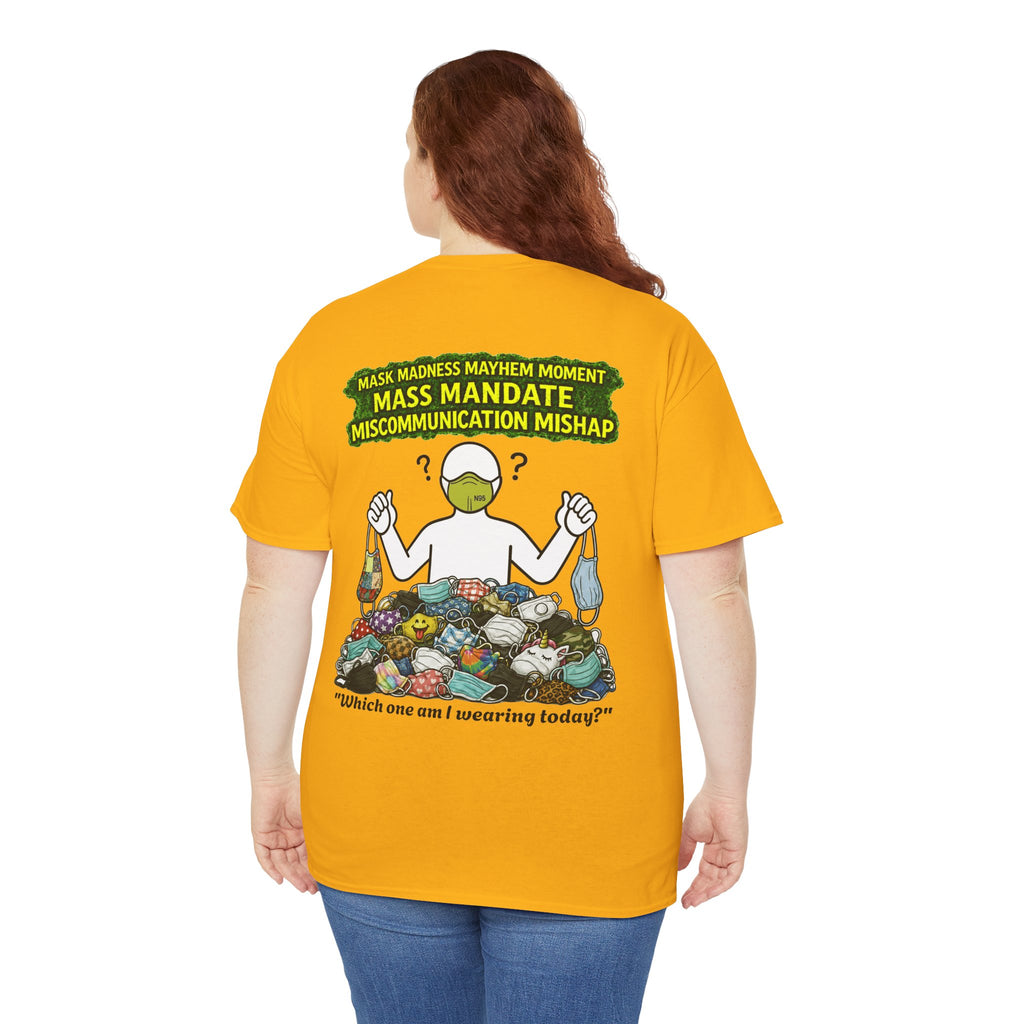 Sobreviví al 2020 — T1:E4 "Caos en Mascarillas: Un Momento de Locura" | Camiseta Unisex de Algodón Grueso Edición Pandemia (EDICIÓN ESPECIAL)