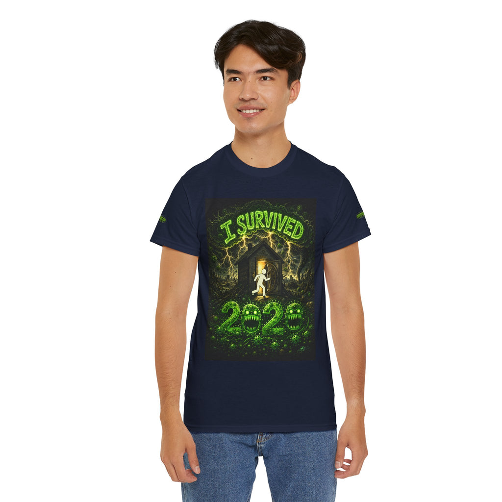 I Survived 2020 — S1:E1 "COVID-19: The Coronavirus" | Pandemic Edition Unisex Heavy Cotton Tee (SPECIAL EDITION)