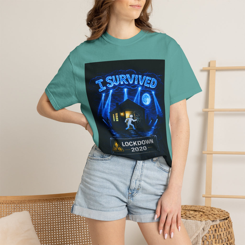 I Survived 2020 — S3:E3 "Remote Schooling" | Lockdown Edition Documentary Unisex Garment-Dyed T-shirt