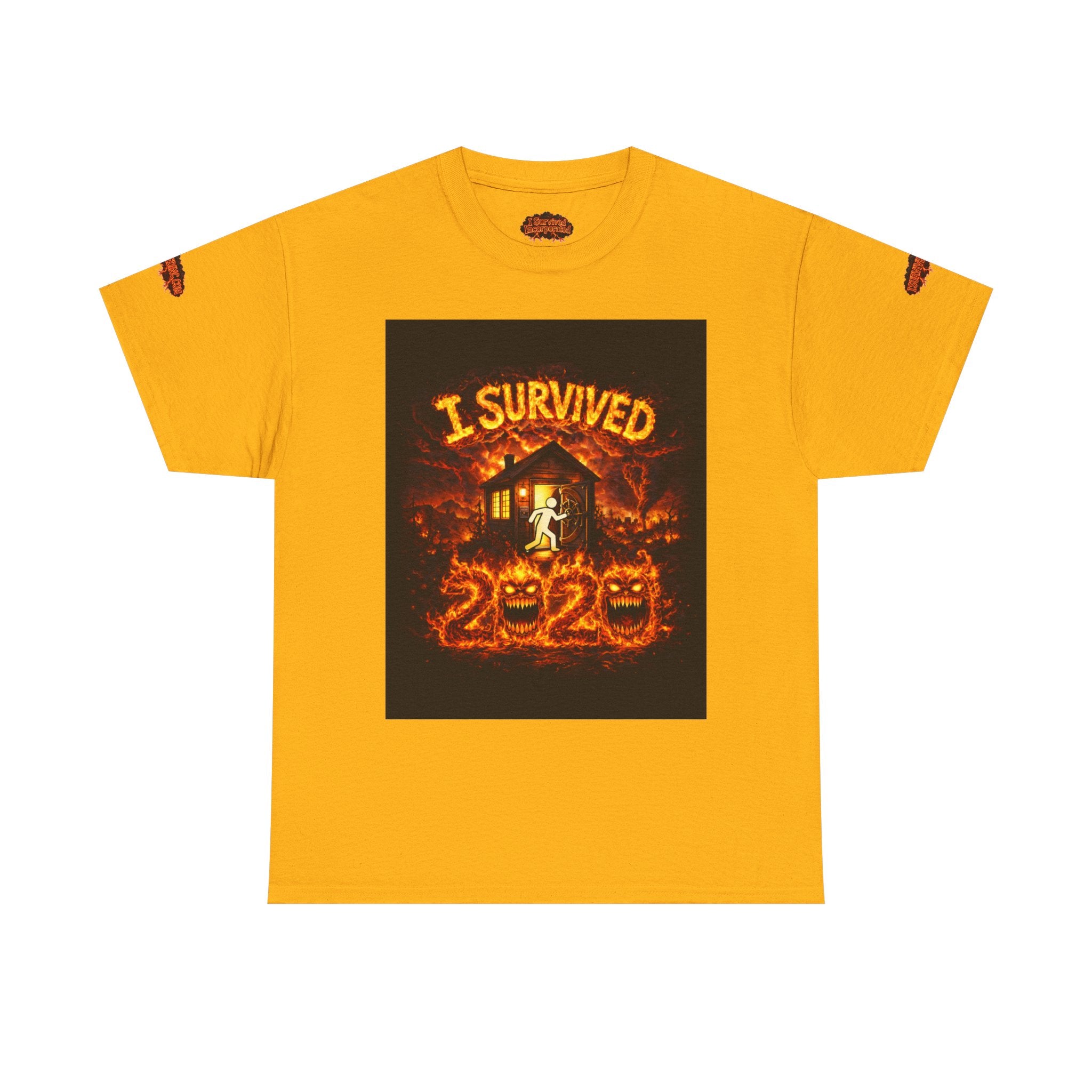 J'ai survécu à 2020 — S2:É3 « Les incendies de forêt en Californie » | T-shirt unisexe en coton épais édition spéciale "Incendies de forêt"