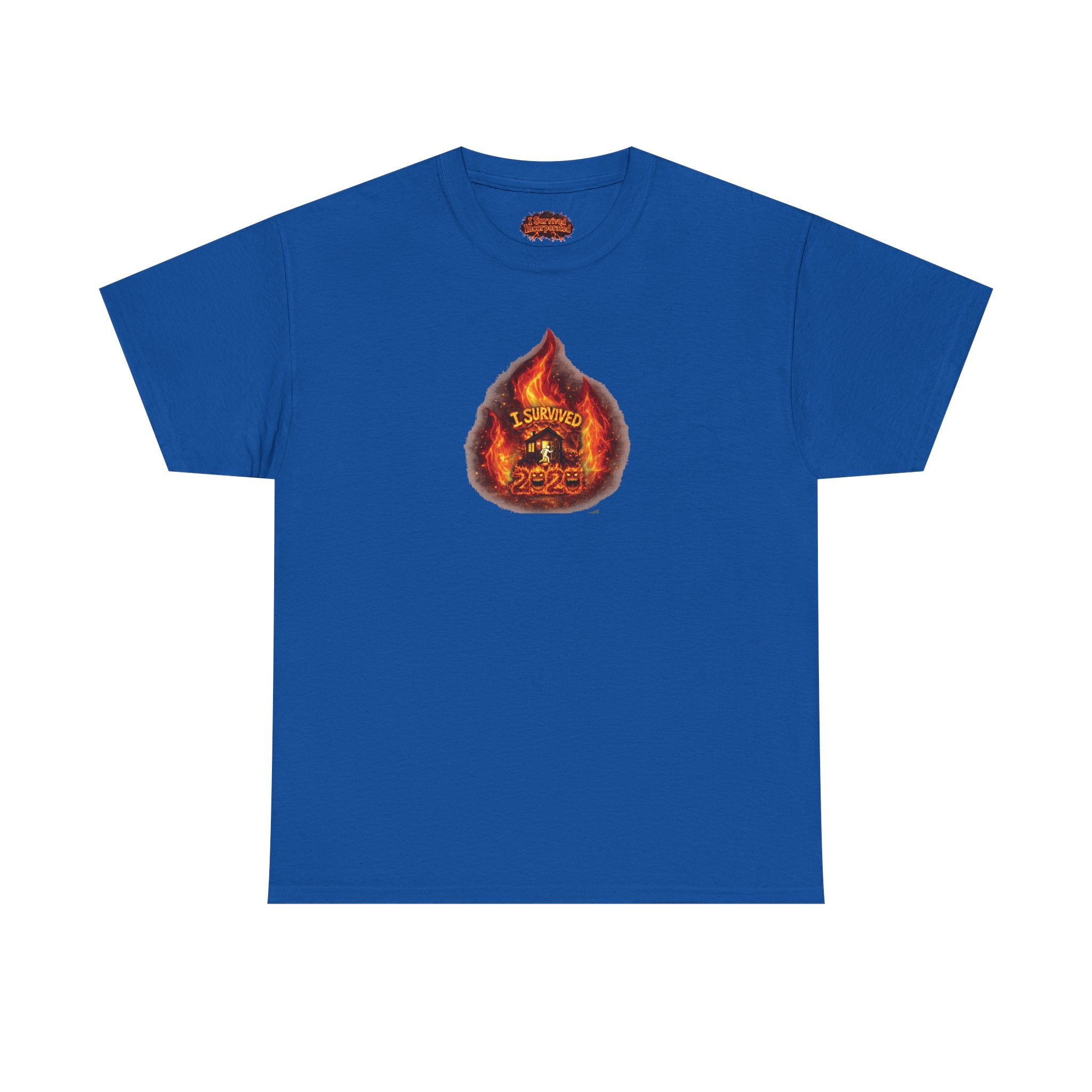 I Survived 2020 — WILDFIRES S2:E1: Director's Cut "Berry Creek" Memorial Unisex Heavy Cotton Tee