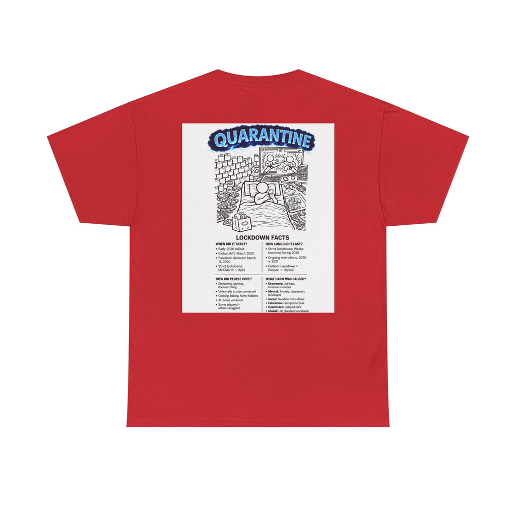 I Survived 2020 — Director's Cut S3:E1 "Quarantine" | Lockdown Edition Documentary Unisex Heavy Cotton Tee