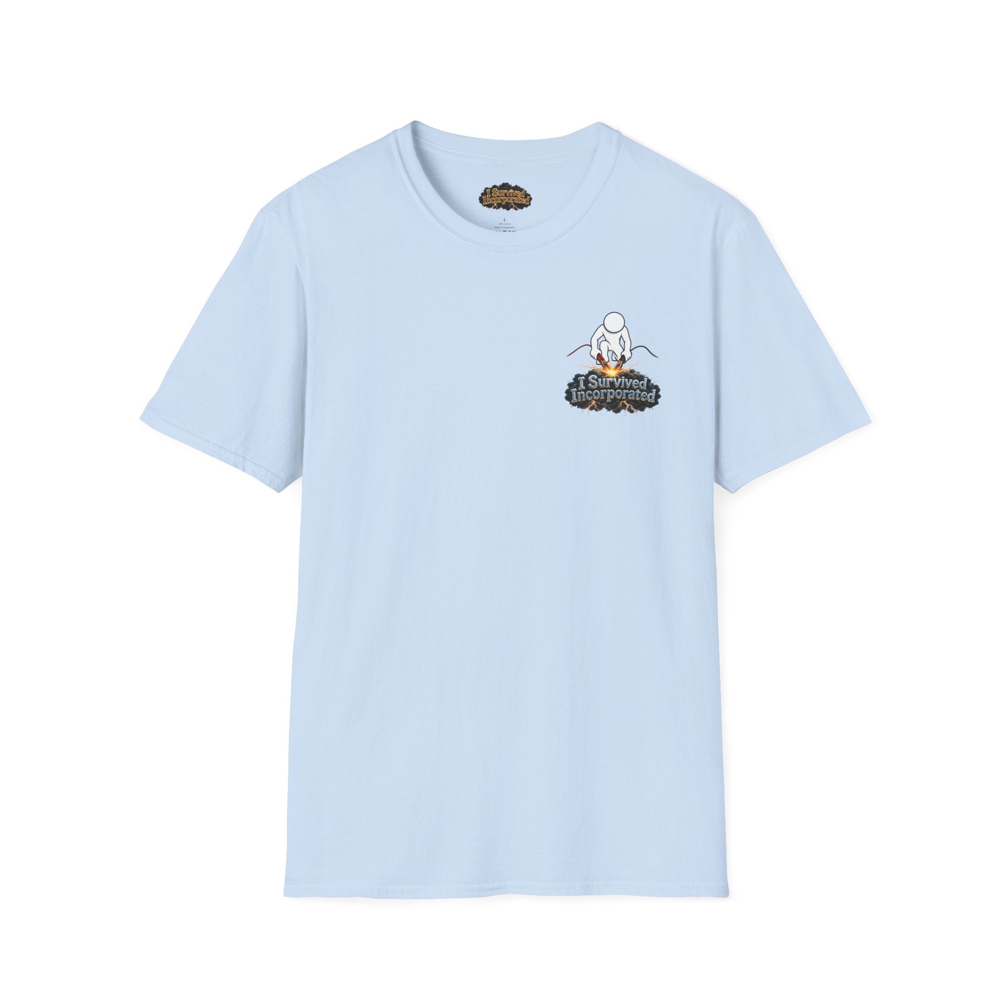 I Survived 2020 — "Please Stand By" Test Pattern Tee Summer Premier Unisex Softstyle T-Shirt