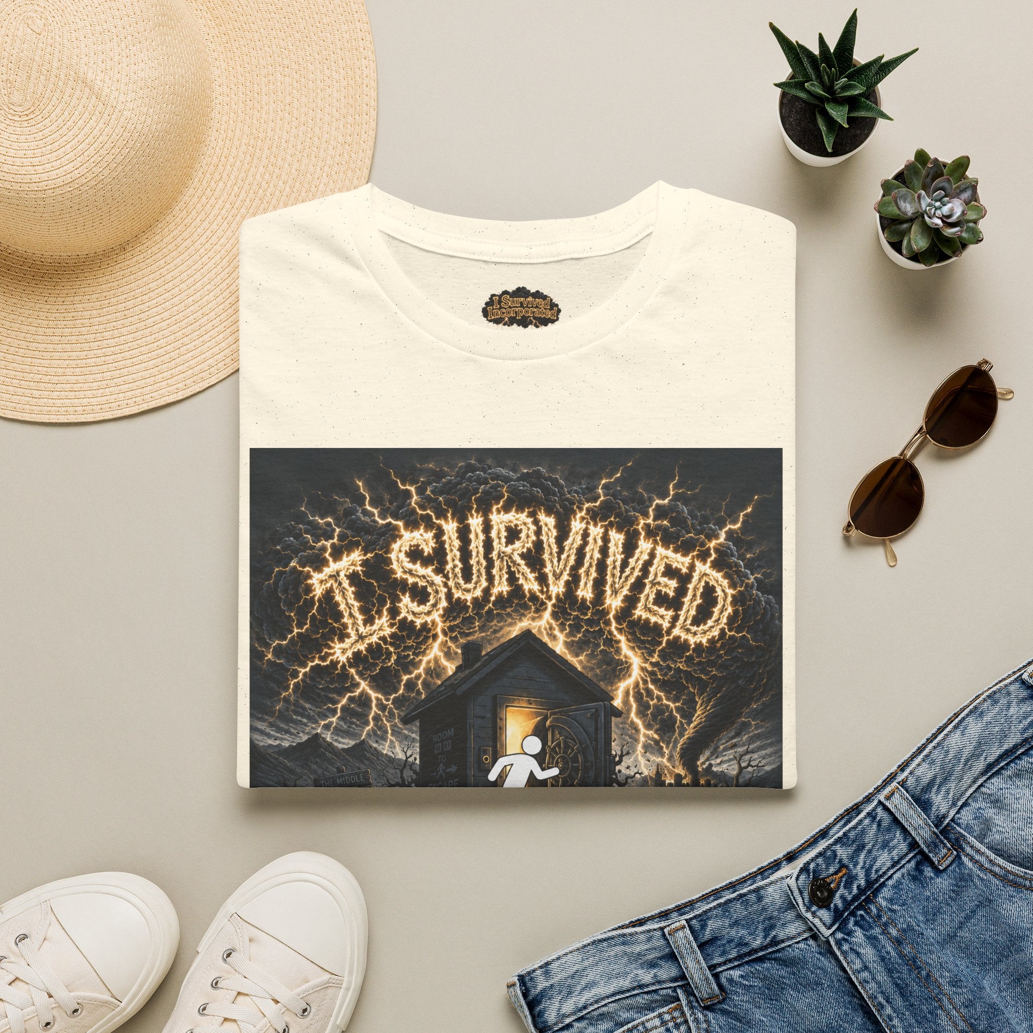 I Survived 2020 — Original Design Teaser Tee | Season 1 Premiere Drop Unisex Softstyle T-Shirt