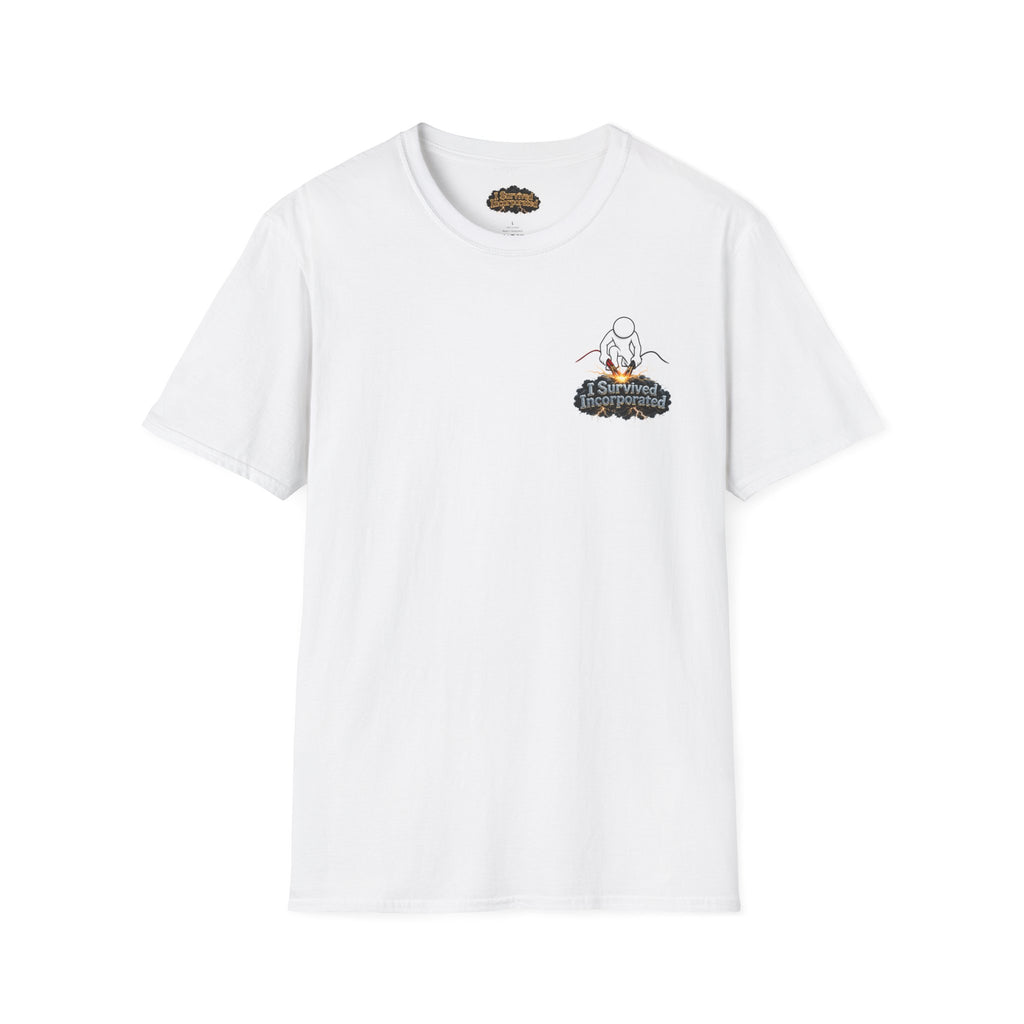 I Survived 2020 — "Please Stand By" Test Pattern Tee Summer Premier Unisex Softstyle T-Shirt