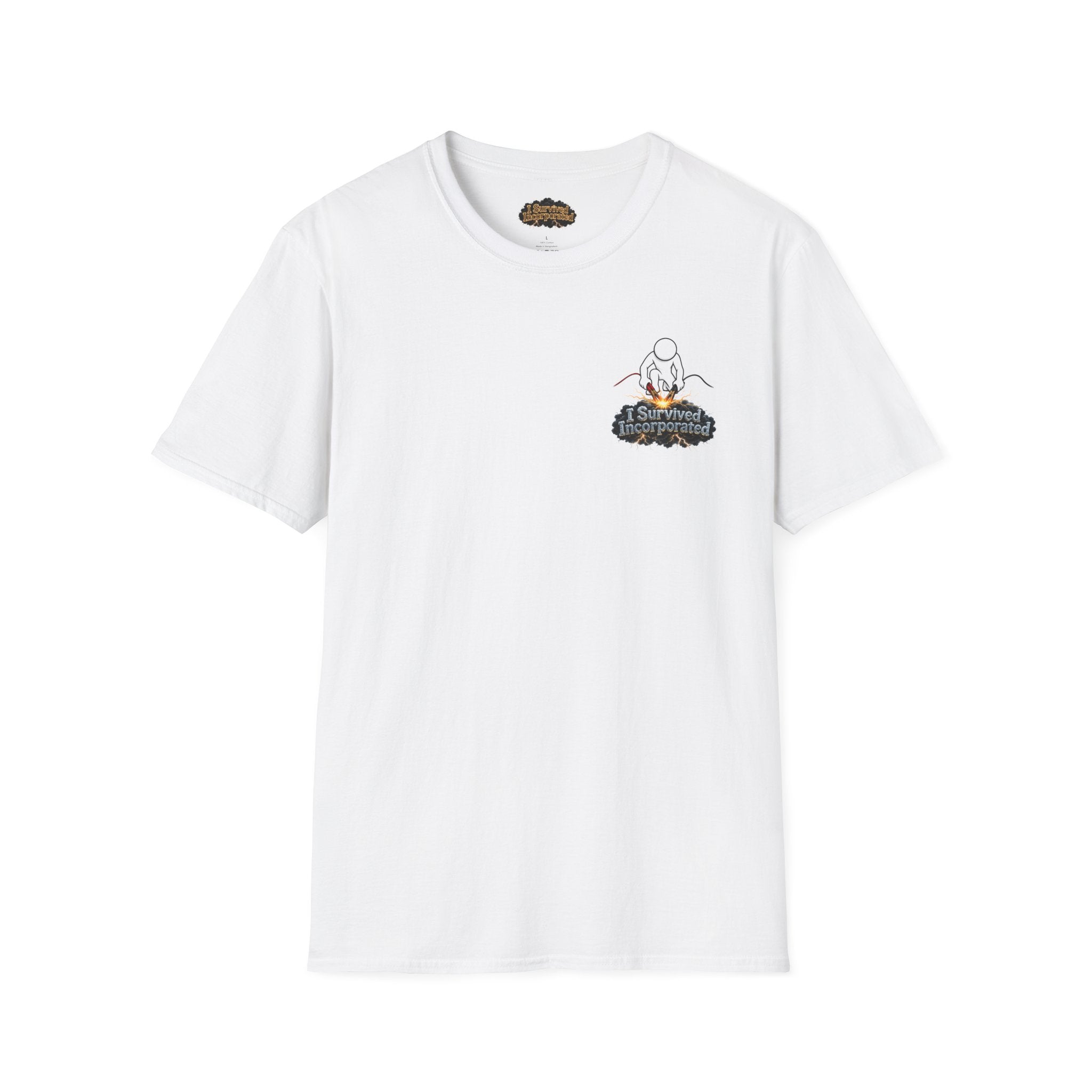 I Survived 2020 — "Please Stand By" Test Pattern Tee Summer Premier Unisex Softstyle T-Shirt