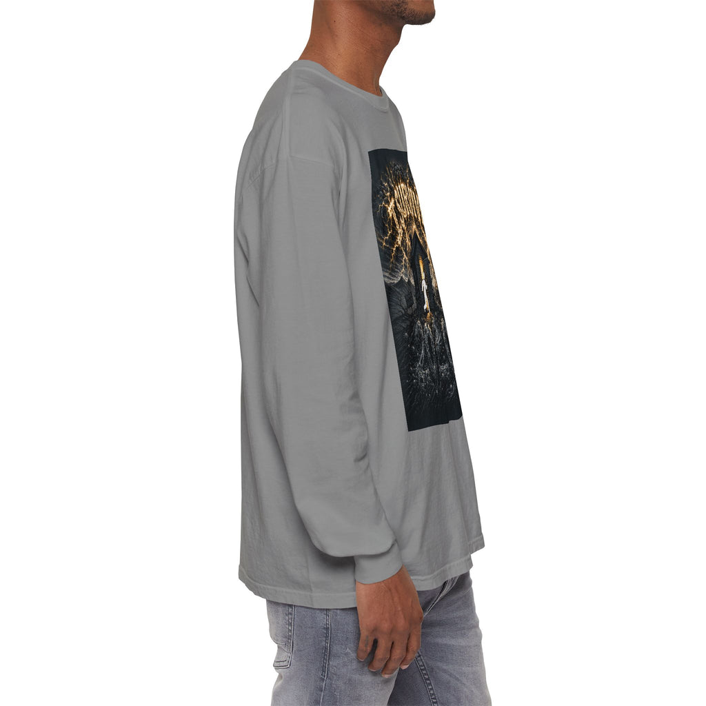 I Survived 2020 — Original PILOT Design Unisex Garment-Dyed Long Sleeve Tee