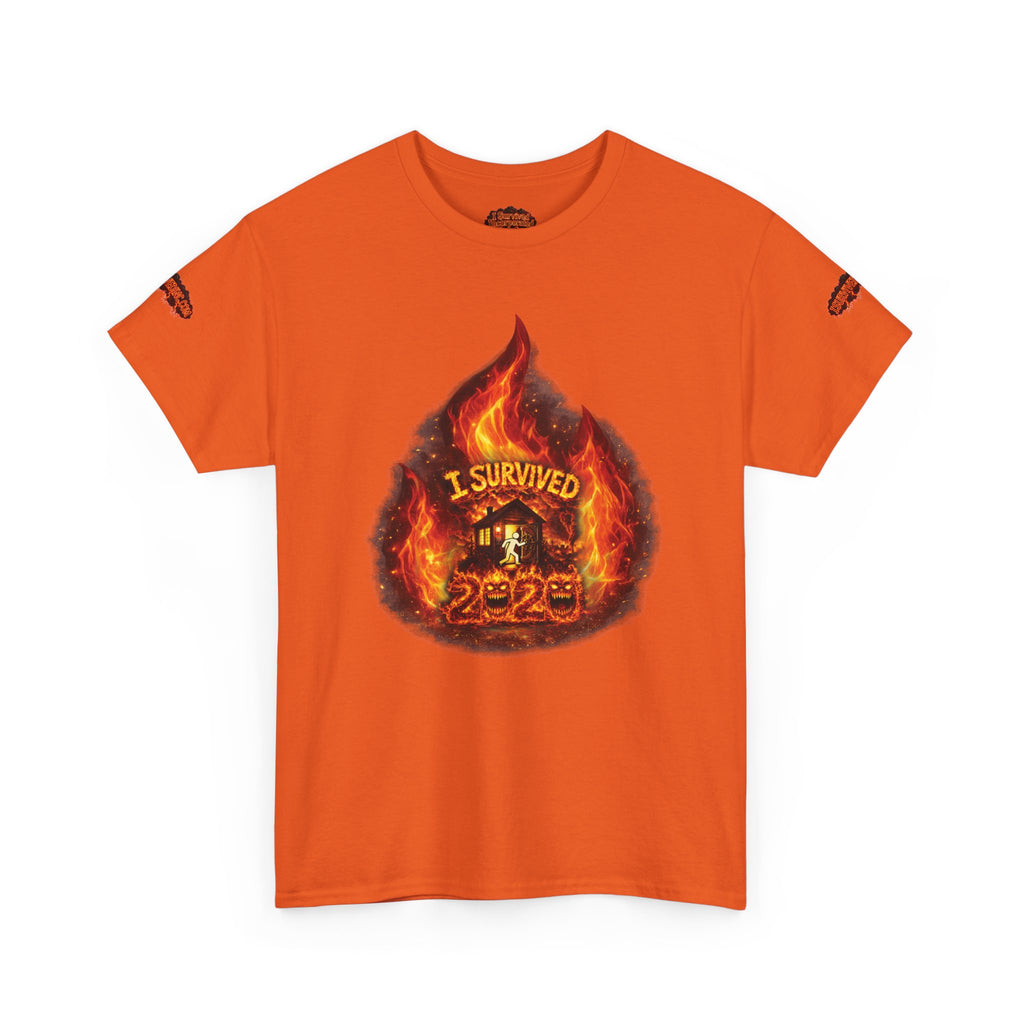 I Survived 2020 — Director's Cut S2:E3 "The California Wildfires" | Wildfire Edition Memorial Unisex Heavy Cotton Tee (SPECIAL EDITION)