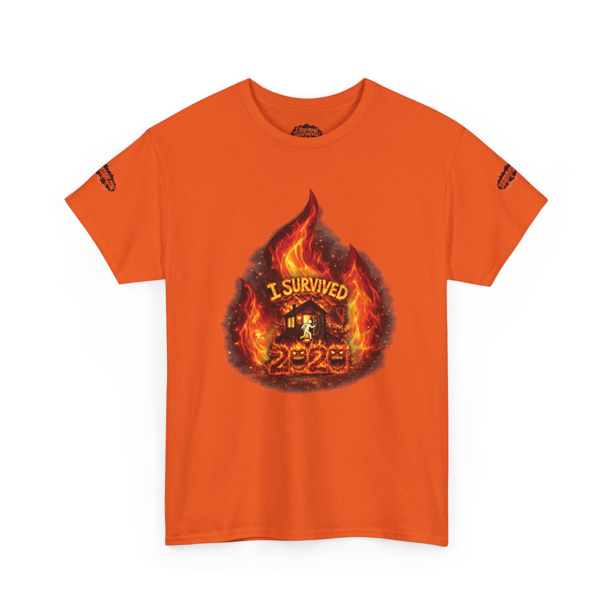 I Survived 2020 — Director's Cut S2:E3 "The California Wildfires" | Wildfire Edition Memorial Unisex Heavy Cotton Tee (SPECIAL EDITION)