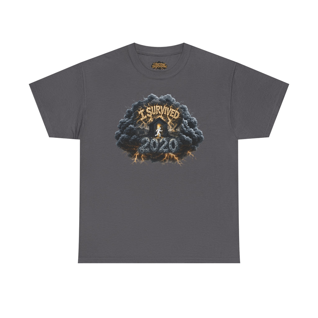 I Survived 2020 — Director's Cut Original Design Teaser Tee | Season 1 Premiere Drop Unisex Heavy Cotton Tee