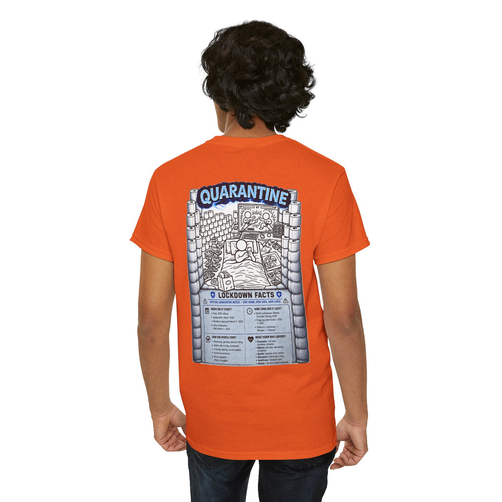 I Survived 2020 — LOCKDOWN S3:E1: "Quarantine" Unisex Heavy Cotton Tee